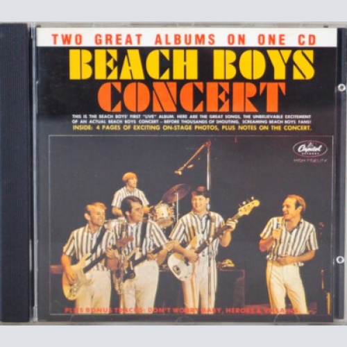 CD, Comp, RM The Beach Boys - Beach Boys Concert & Live In London