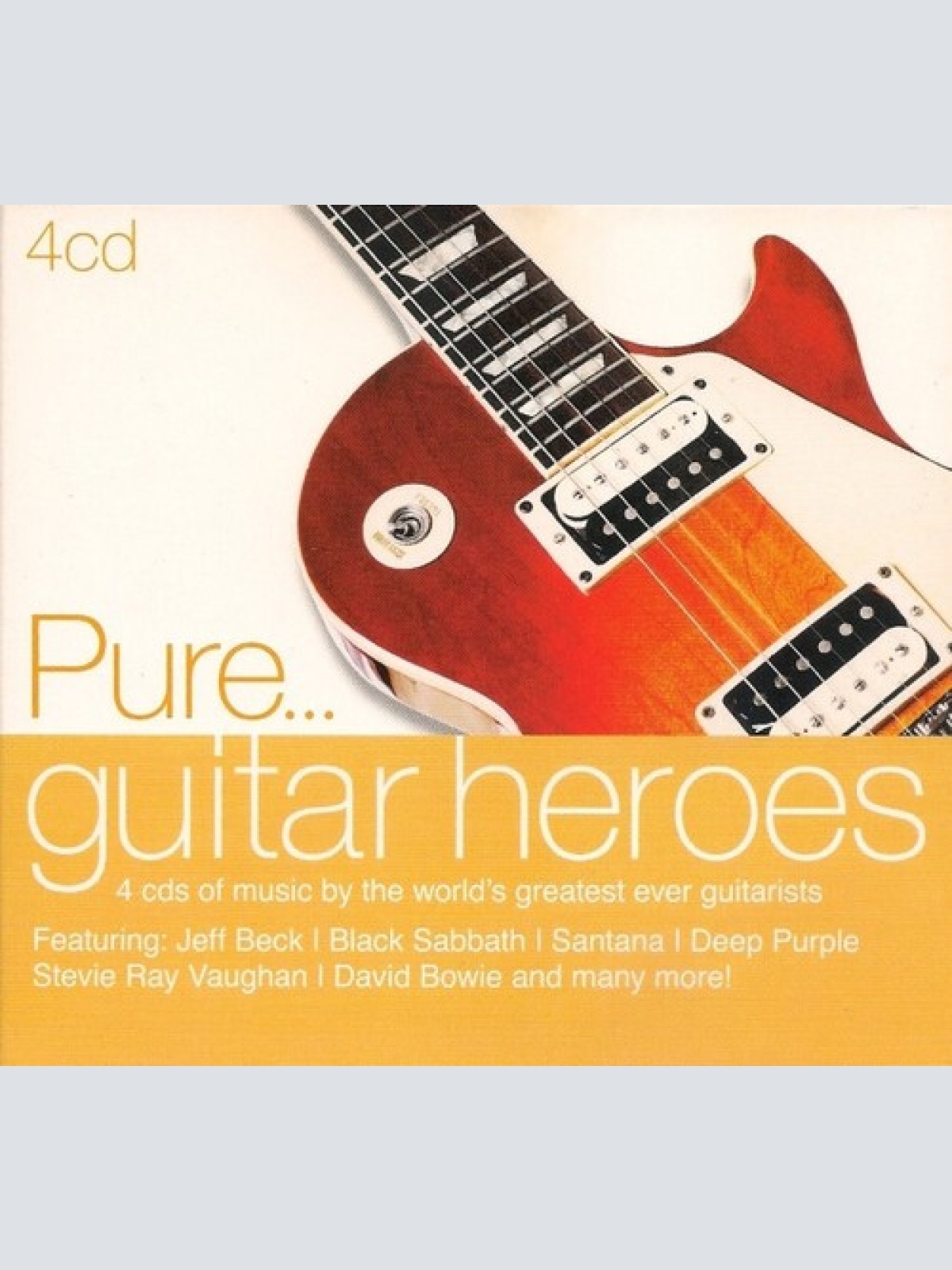 4xCD, Comp Various - Pure... Guitar Heroes