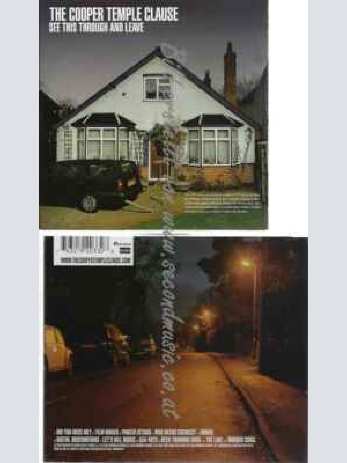 CD--Cooper Temple Clause | --See This Through and Leave