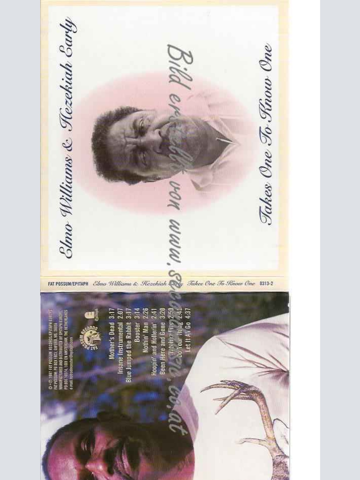 CD--Elmo & Hezekiah , Elmo Williams , | --++Takes One to Know One