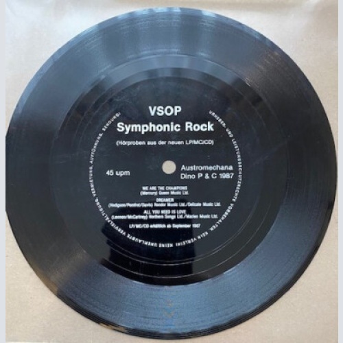 Flexi, S/Sided, Single VSOP (11) - Symphonic Rock