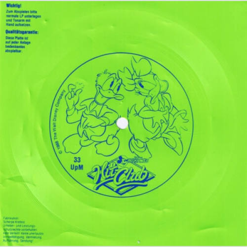 Flexi, 6", S/Sided, Gre Various - Micky Maus Hit-Club