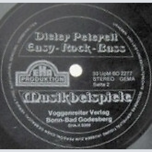 Flexi, 7" Dieter Petereit - Easy ~ Rock ~ Bass