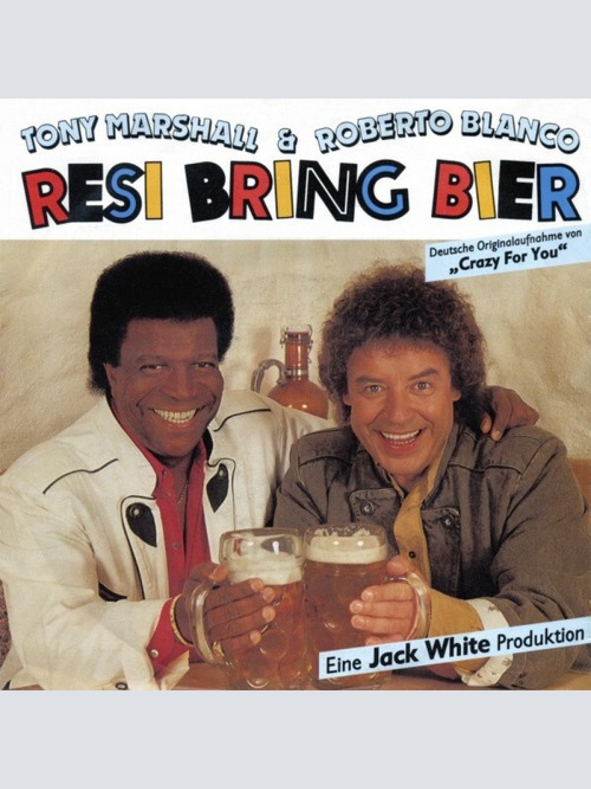 7", Single Tony Marshall & Roberto Blanco - Resi Bring Bier