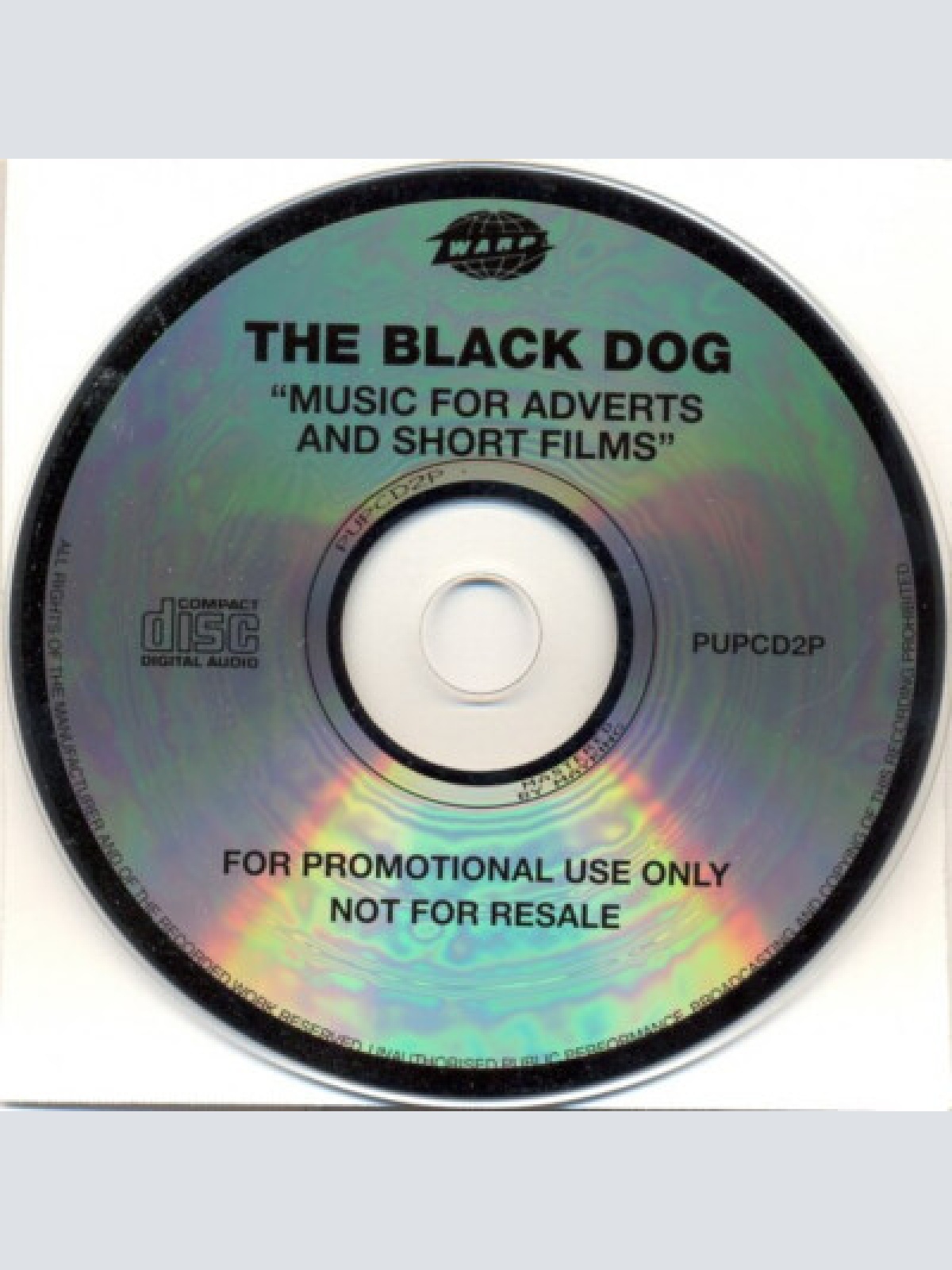 CD, Album, Promo The Black Dog - Music For Adverts (And Short Films)