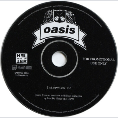 CD, Promo Oasis (2) - Interview CD
