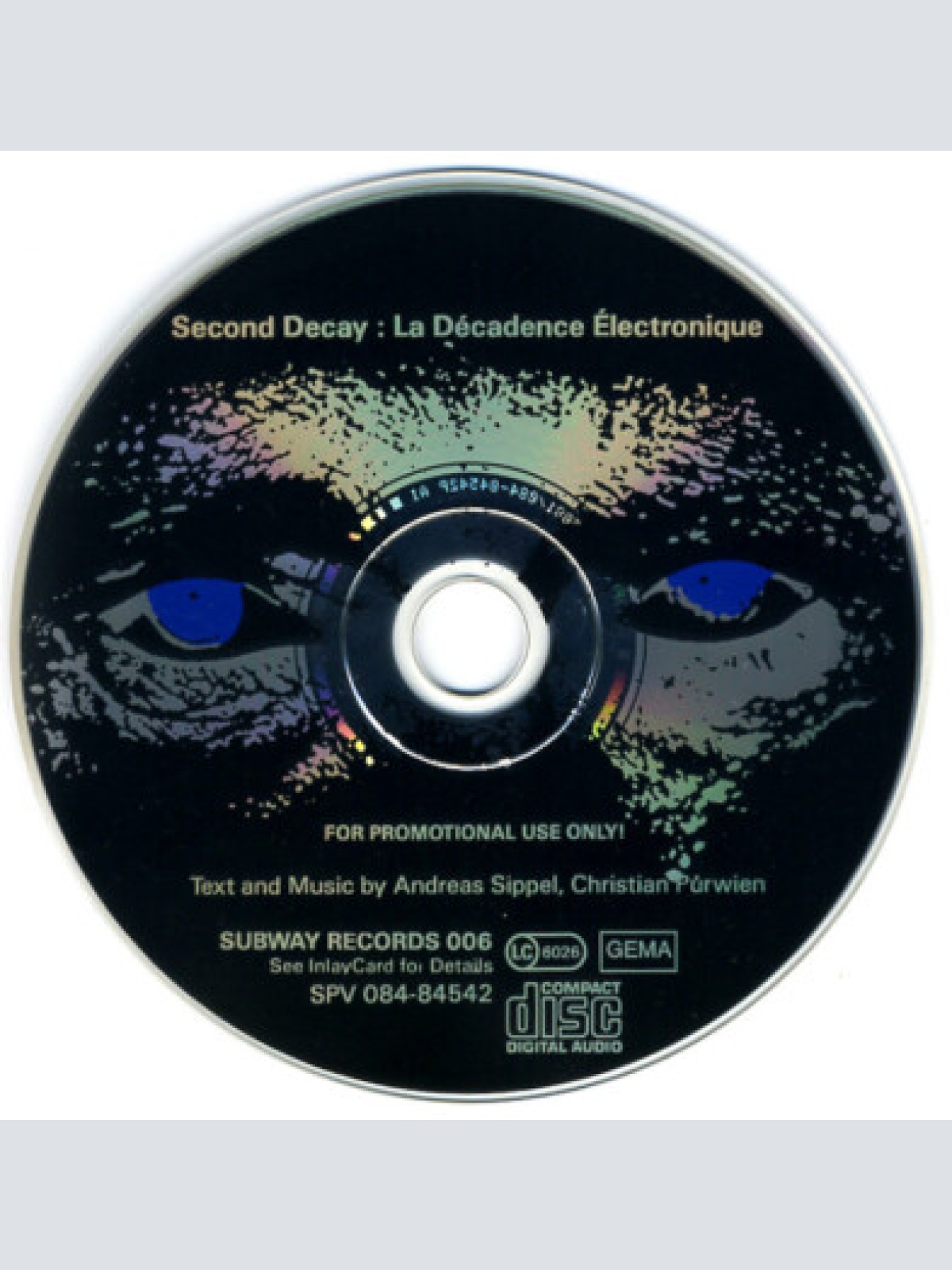 CD, Album, Promo Second Decay - La Décadence Électronique