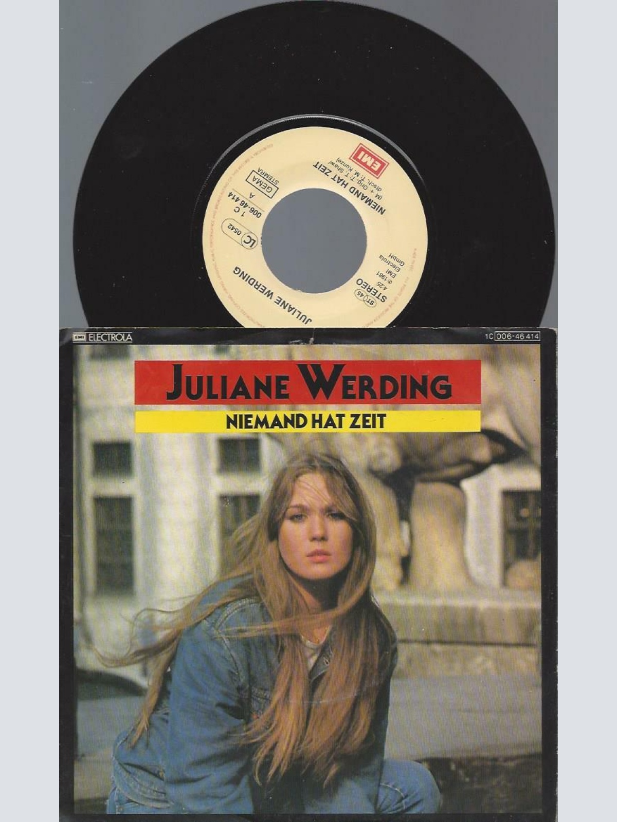 7"    Juliane Werding – Niemand Hat Zeit