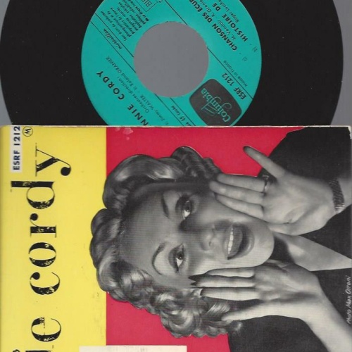 7"  Annie Cordy – Nick Nack Paddy Whack