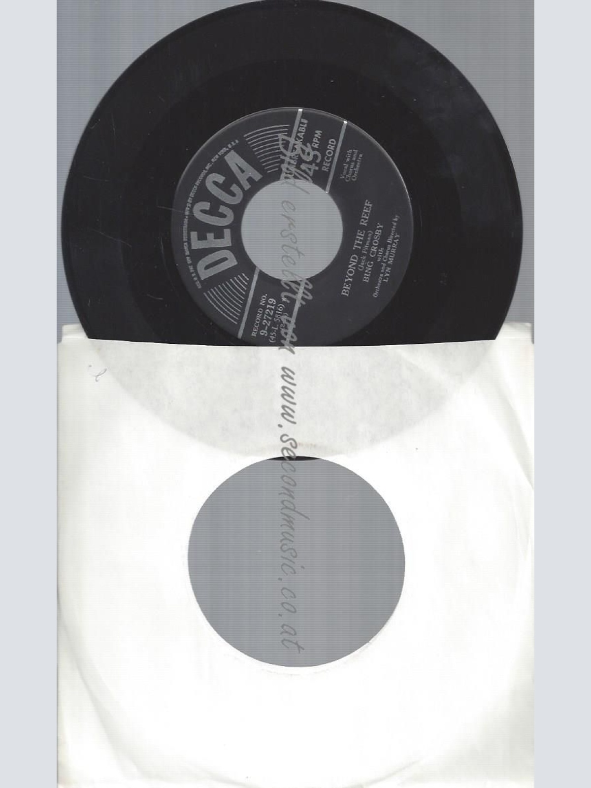 7"   Bing Crosby – Harbor Lights