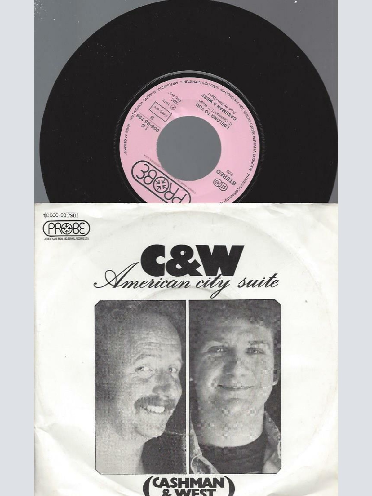 7" Cashman & West – American City Suite