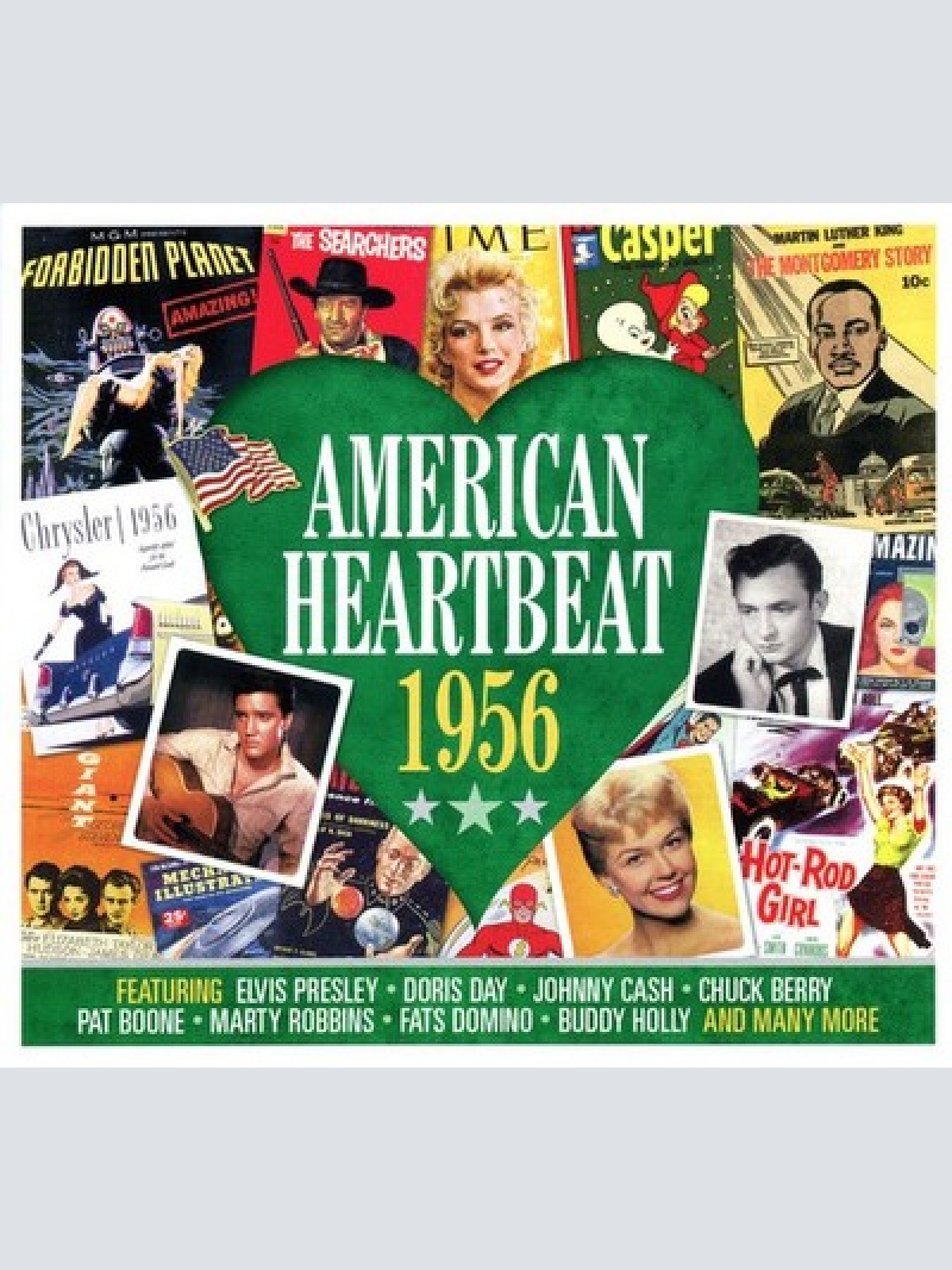 CD, Comp Various - American Heartbeat 1956