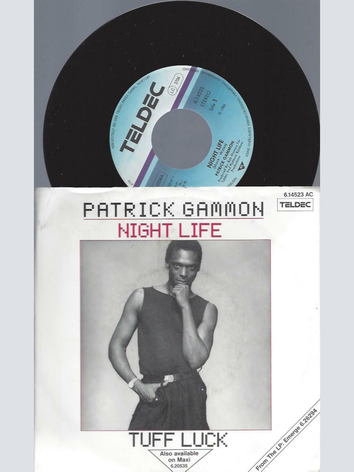 7"    Patrick Gammon  Night Life
