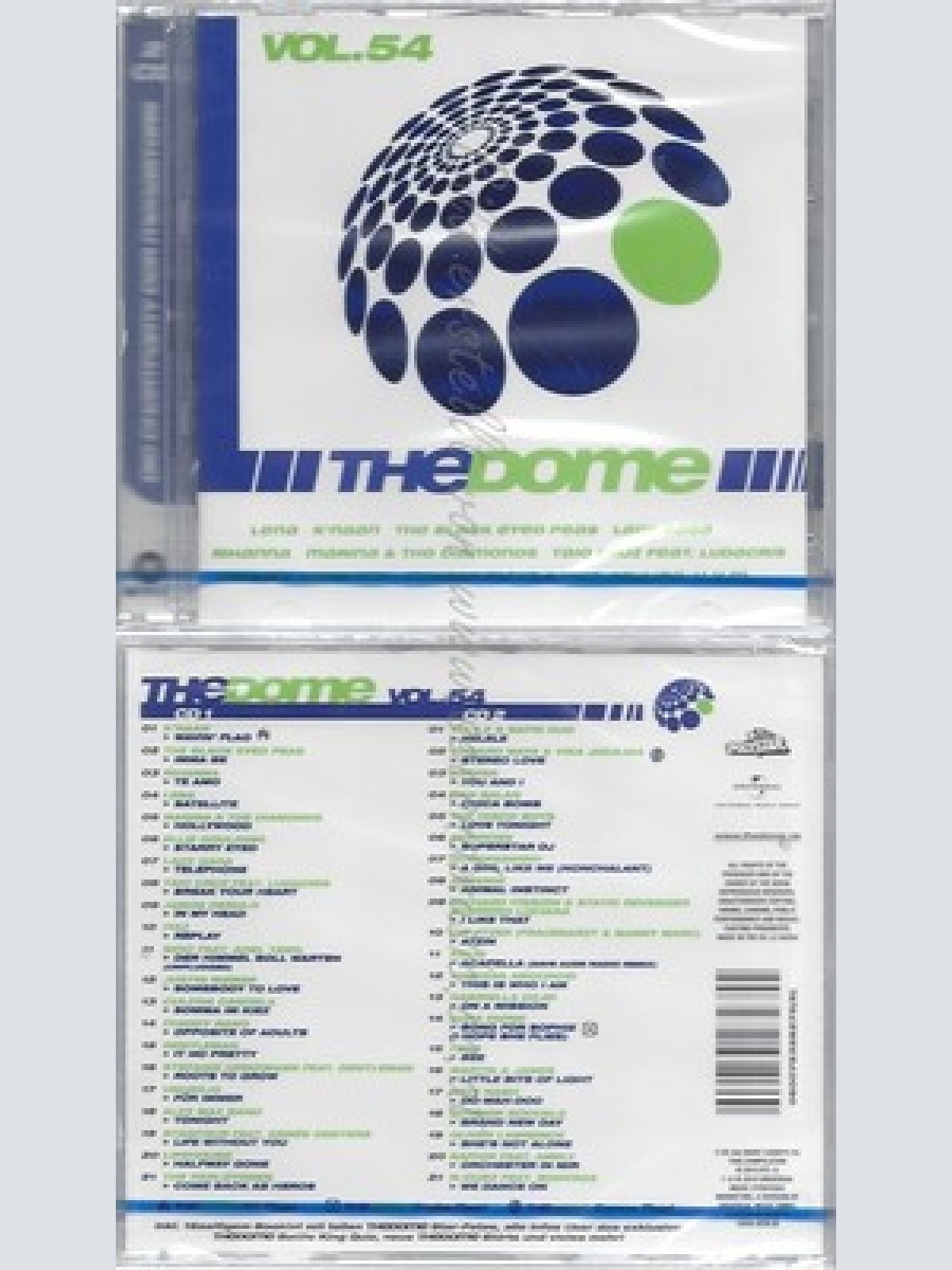 CD--NM-SEALED-VARIOUS -2010- - DOPPEL-CD -- THE DOME VOL.54