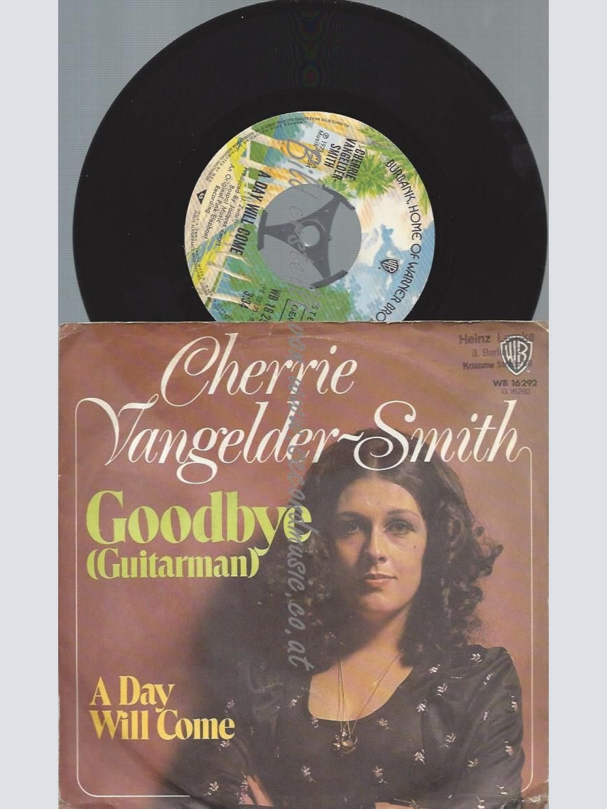 7"   Cherrie Vangelder-Smith  Goodbye