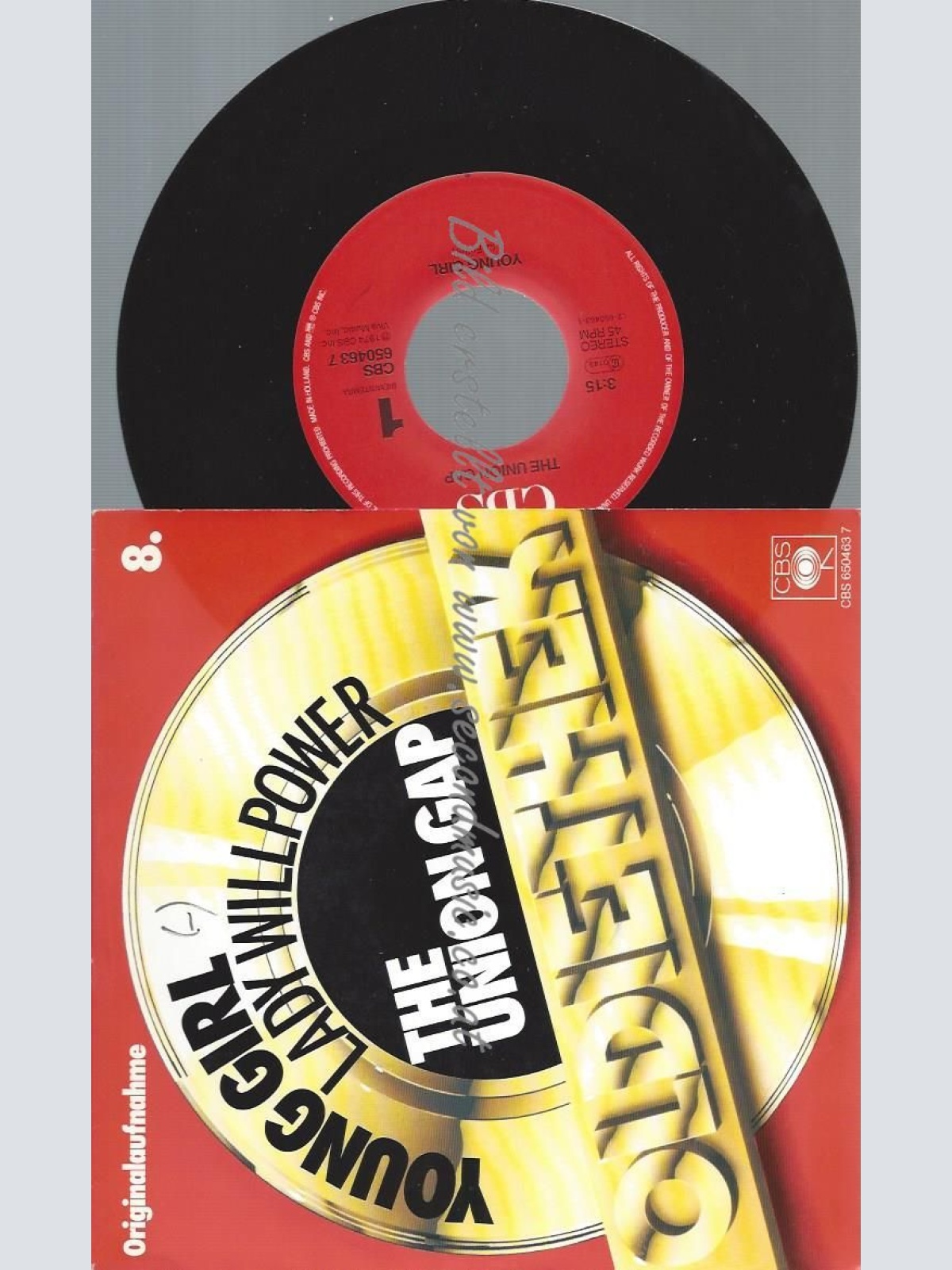 7" The Union Gap  Young Girl