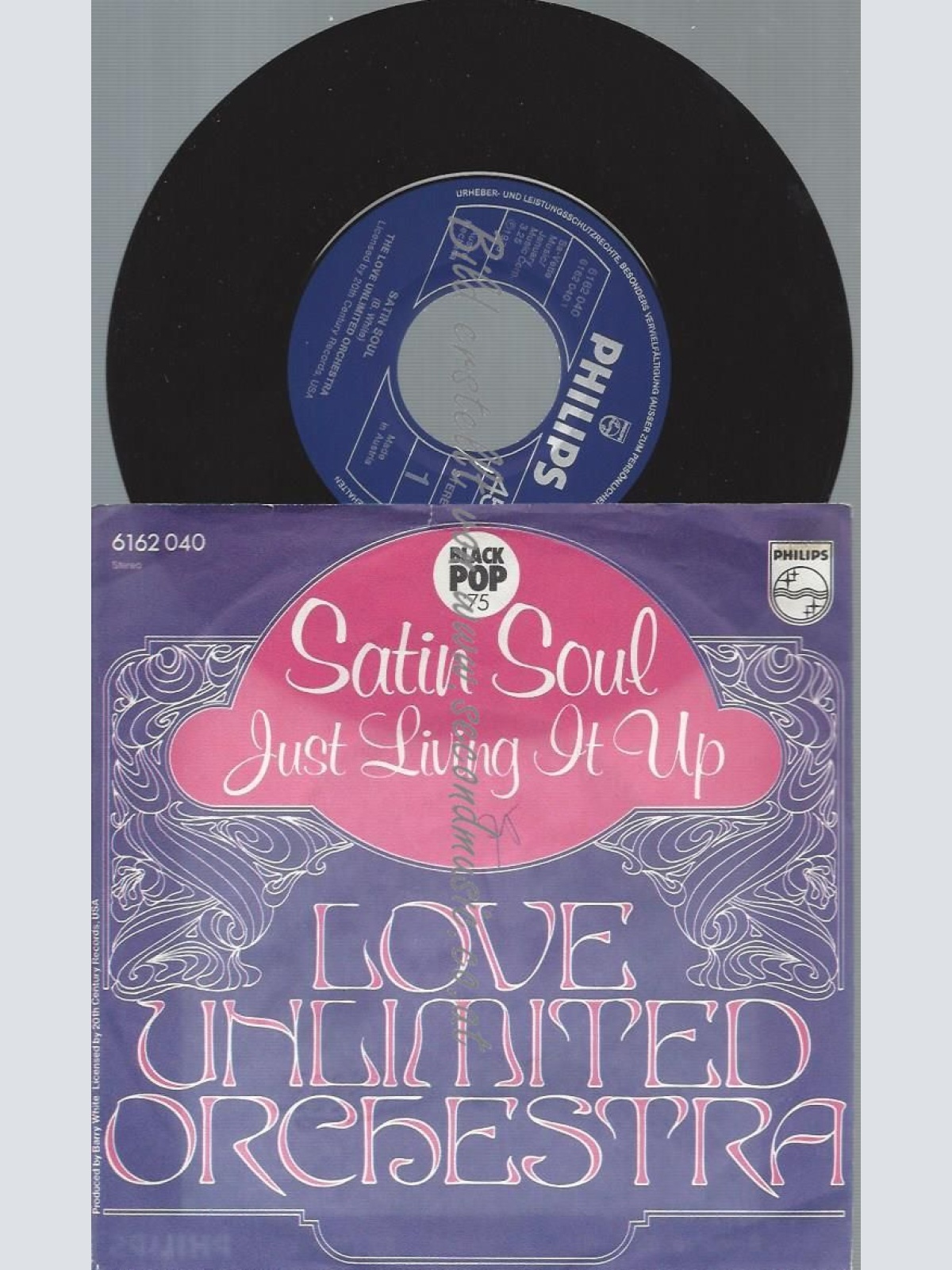 7"  Love Unlimited Orchestra  Satin Soul  // AT