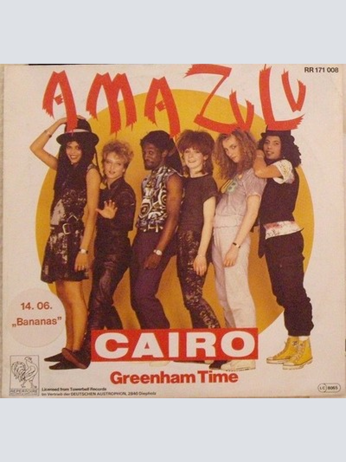 7", Single Amazulu - Cairo