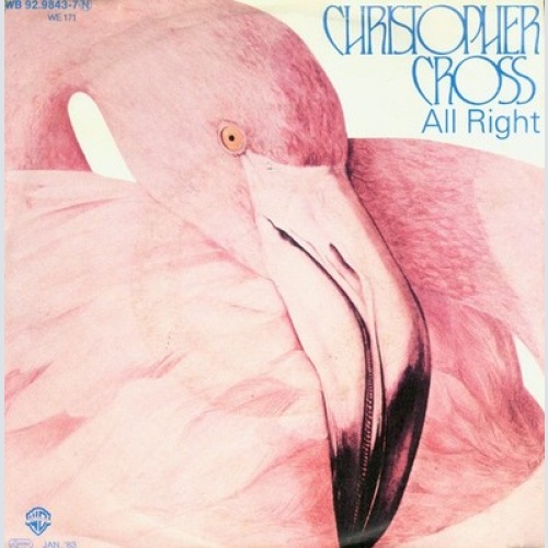 7", Single Christopher Cross - All Right