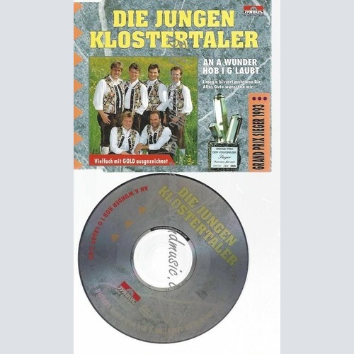 CD--KLOSTERTALER--    AN A WUNDER HOB I G'LAUBT
