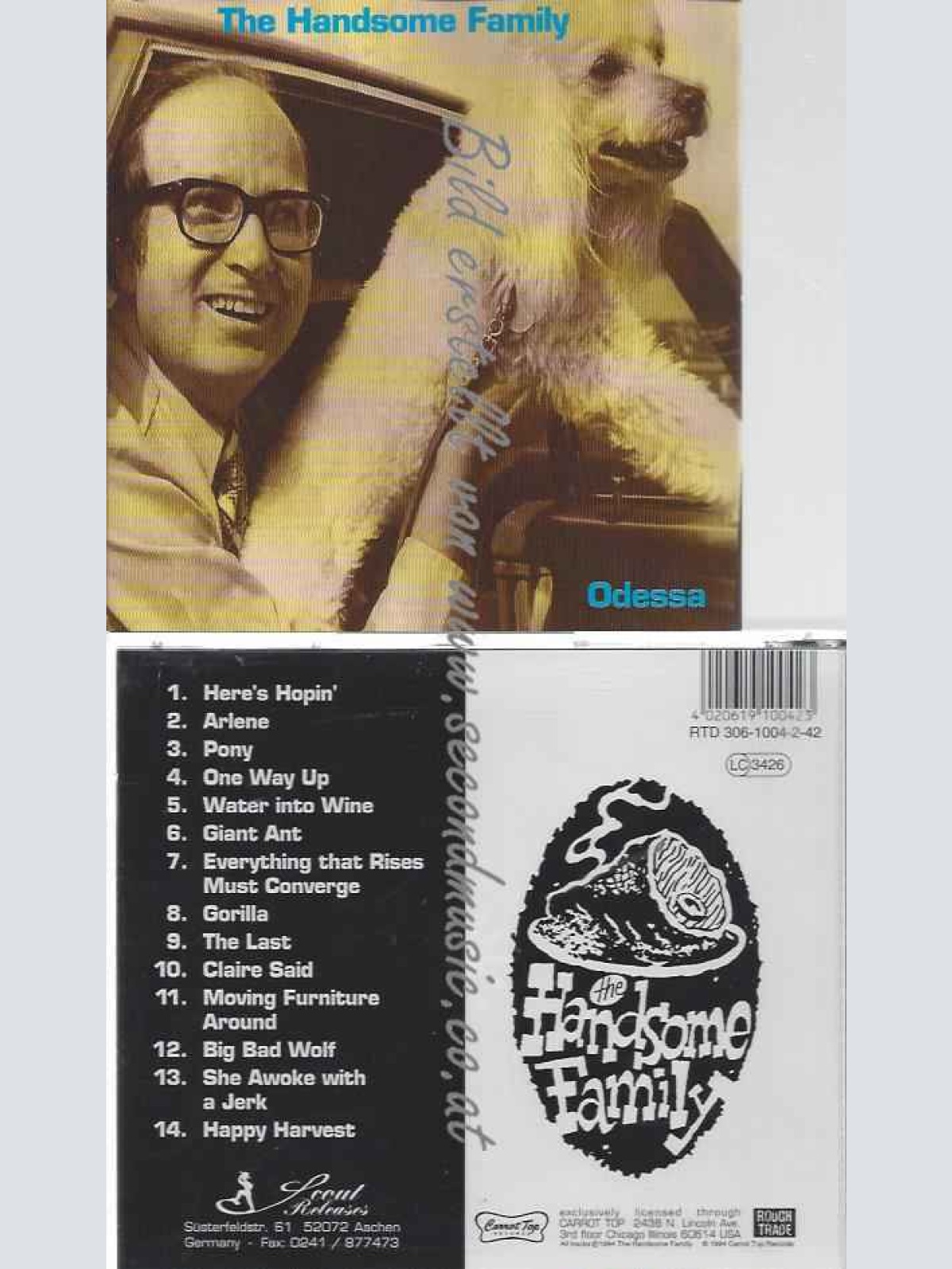 CD--The Handsome Family | --Odessa