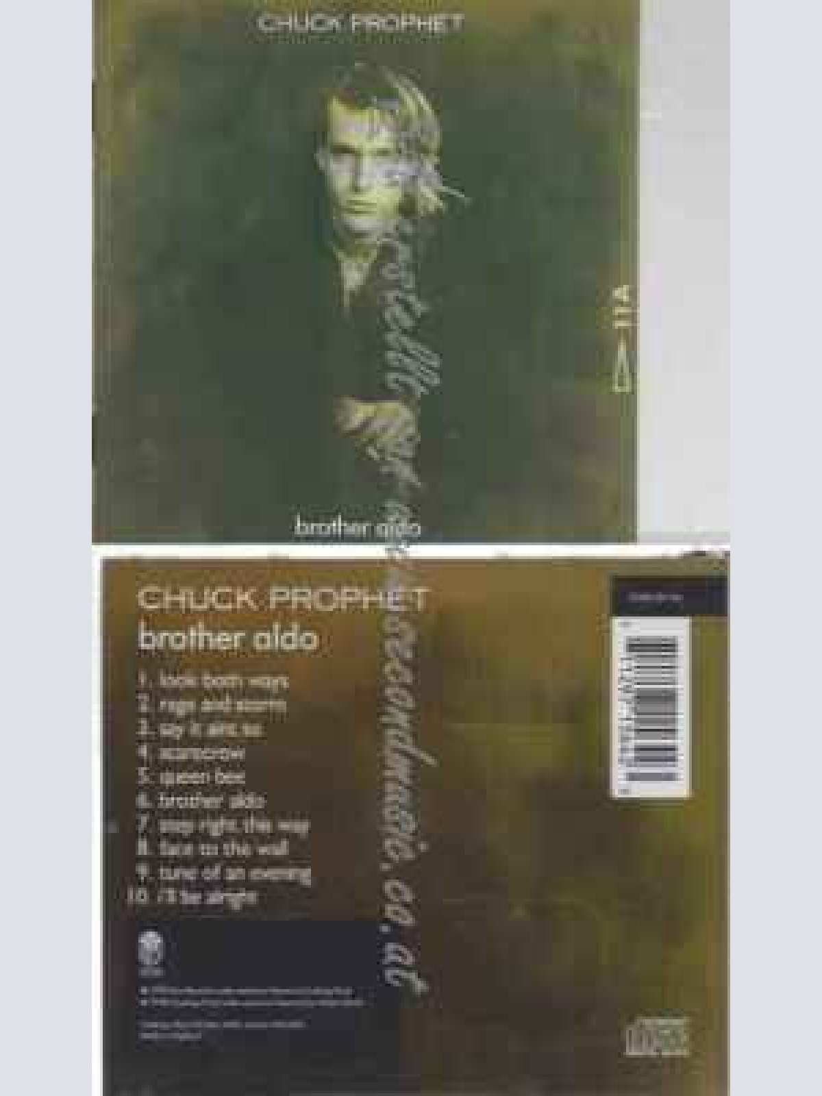 CD--Chuck Prophet | --Brother Aldo