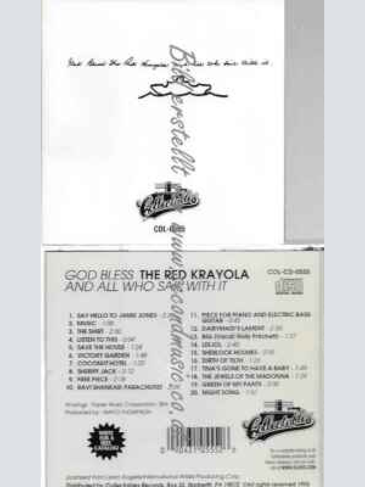 CD--The Red Krayola | --God Bless the Red Krayola