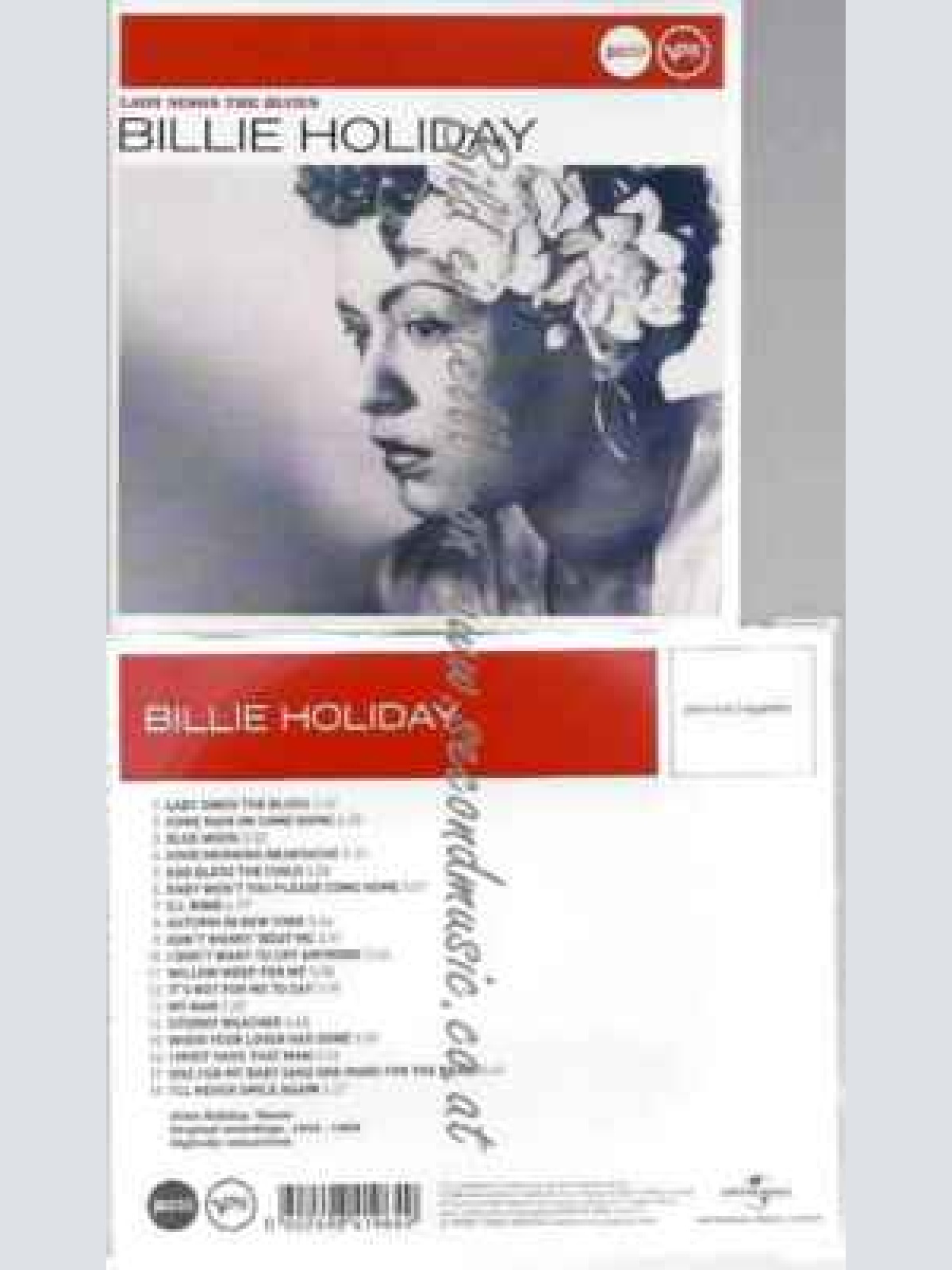 CD--Billie Holiday | --Lady Sings The Blues (Jazz Club)