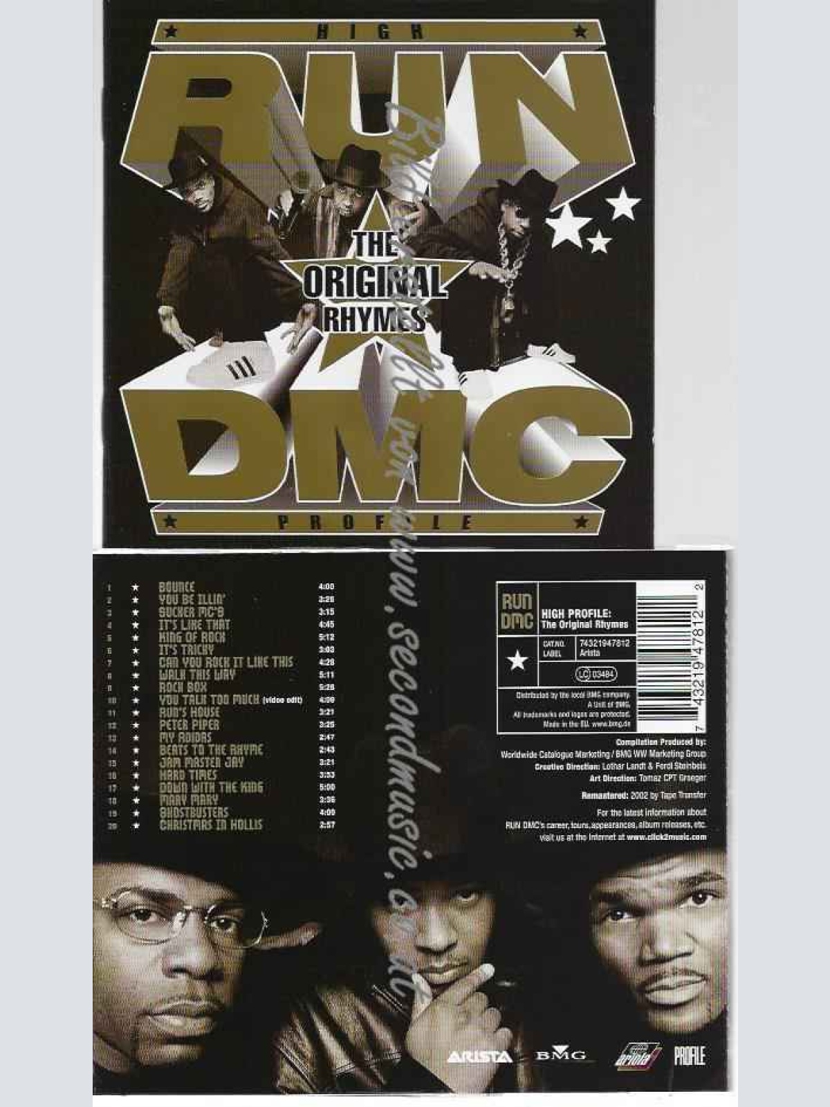 CD--Run D.M.C. | --Run Dmc "High Profile: the Original Rhymes"