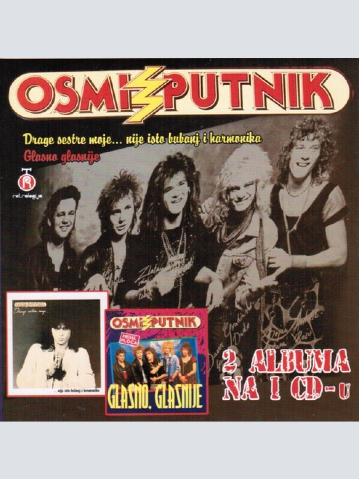CD, Album, Comp, RE Osmi Putnik - Glasno, Glasnije + Drage Sestre Moje... Nij...