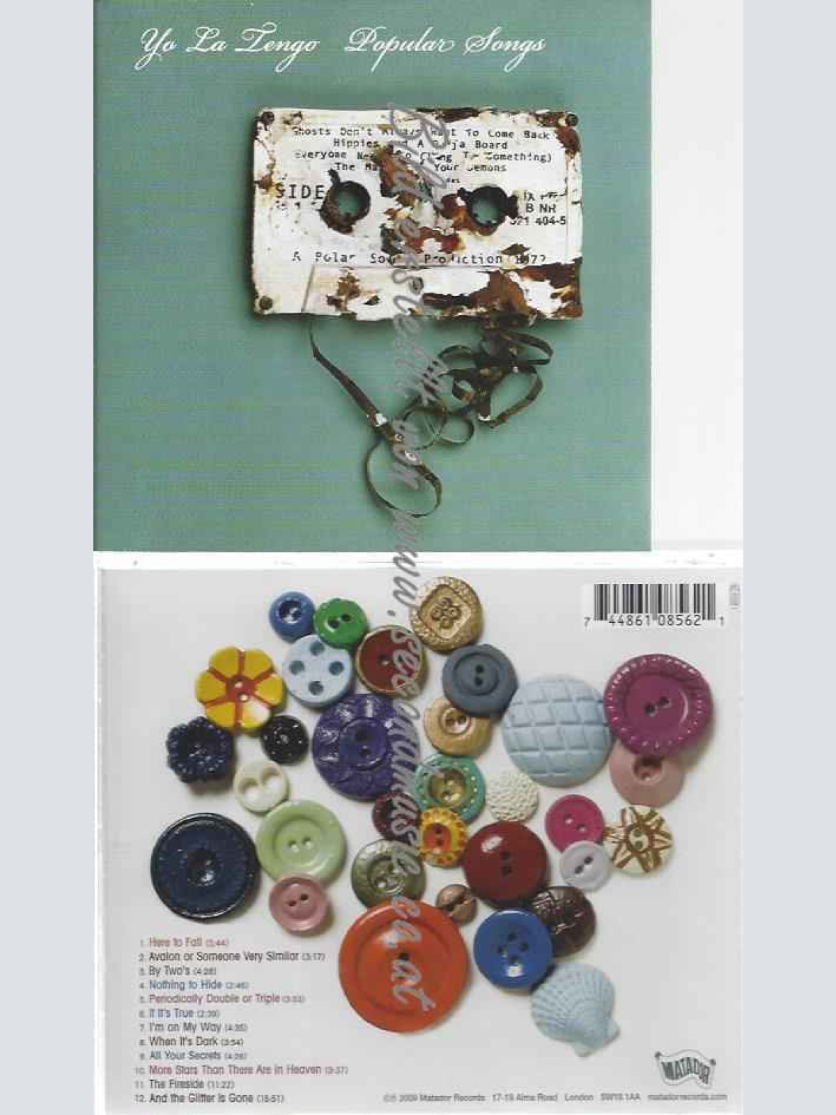 CD--Yo La Tengo | --Popular Songs