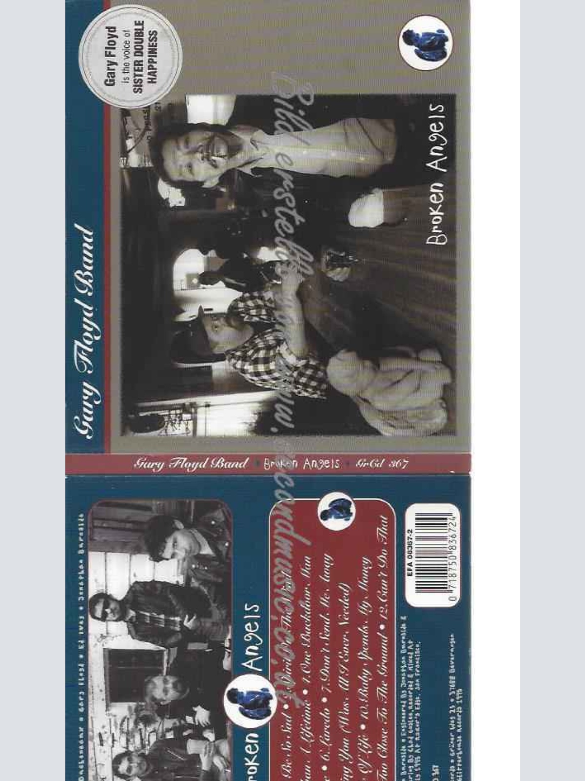 CD--Gary Floyd | --Broken Angels