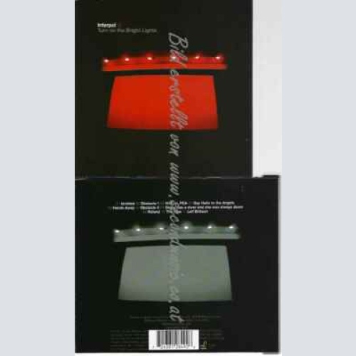 CD--Interpol | --Turn on the Bright Lights