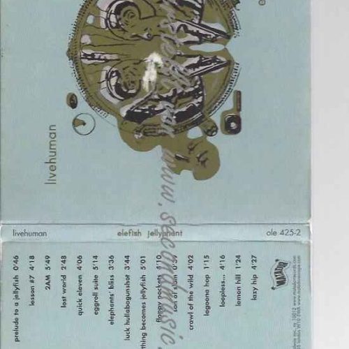 CD--Live Human | --Elefish Jellyphant