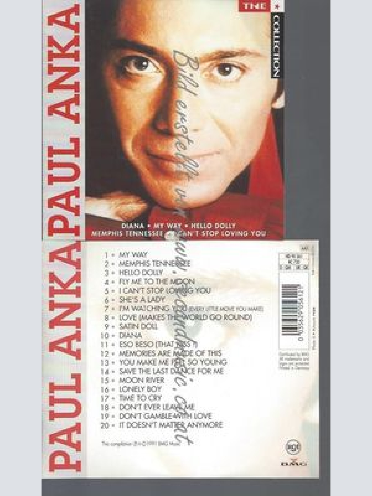 CD--PAUL ANKA--THE COLLECTION