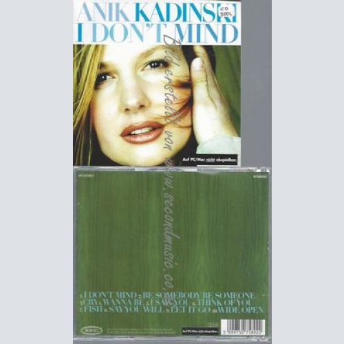 CD--KADINSKI,ANIK--I DON'T MIND