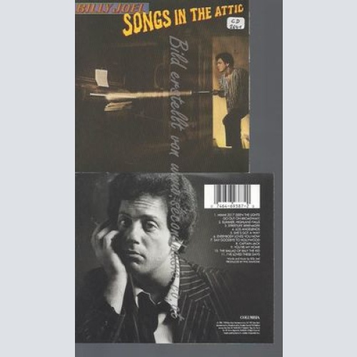 CD--BILLY JOEL--SONGS IN THE ATTIC | IMPORT