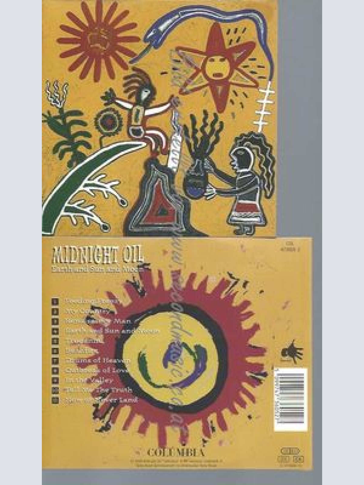 CD--MIDNIGHT OIL--EARTH AND SUN AND MOON