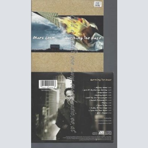CD--MARC COHN--BURNING THE DAZE