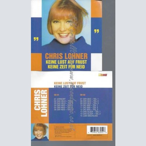 CD--LOHNER,CHRIS--KEINE LUST AUF FRUST-KEINE ZEI | DOPPEL-CD