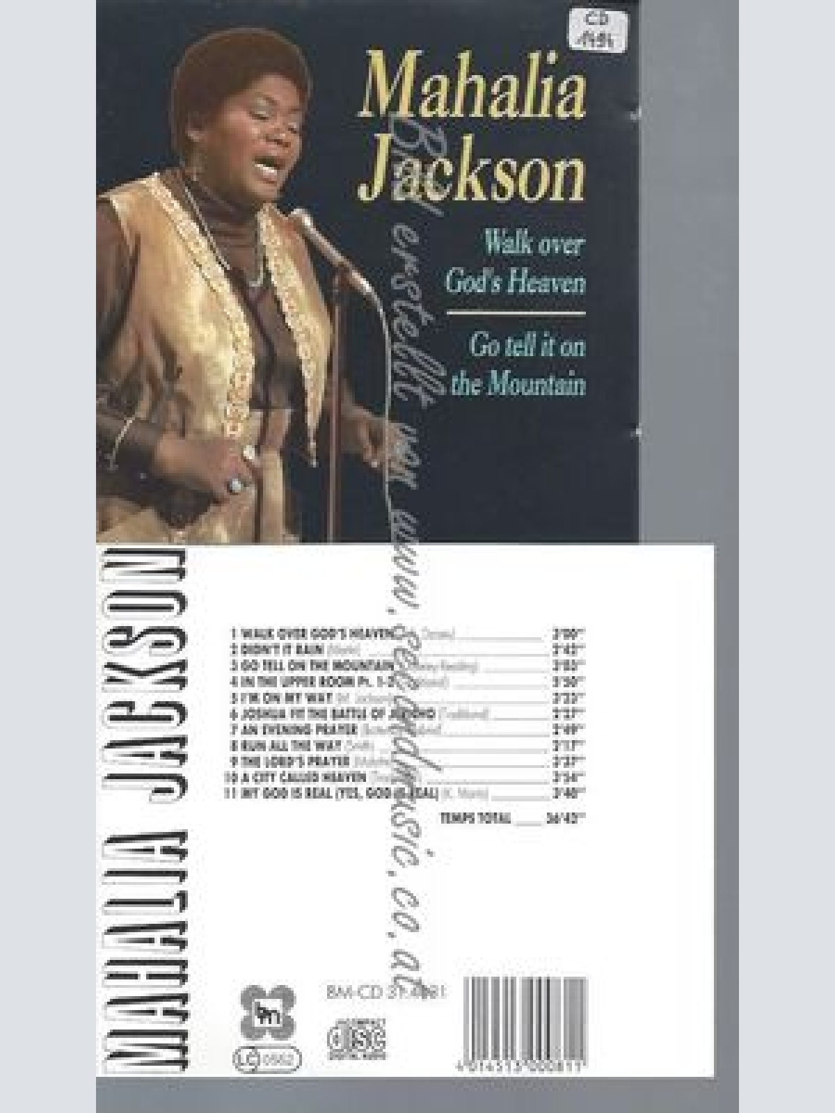 CD--MAHALIA JACKSON--MAHALIA JACKSON