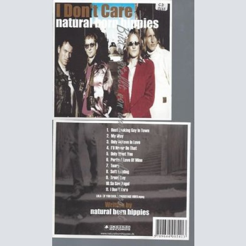 CD--NATURAL BORN HIPPIES--I DON'T CARE