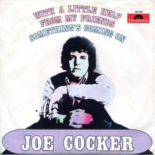 7", Single, Mono Joe Cocker - With A Little Help From My Friends / Something'...