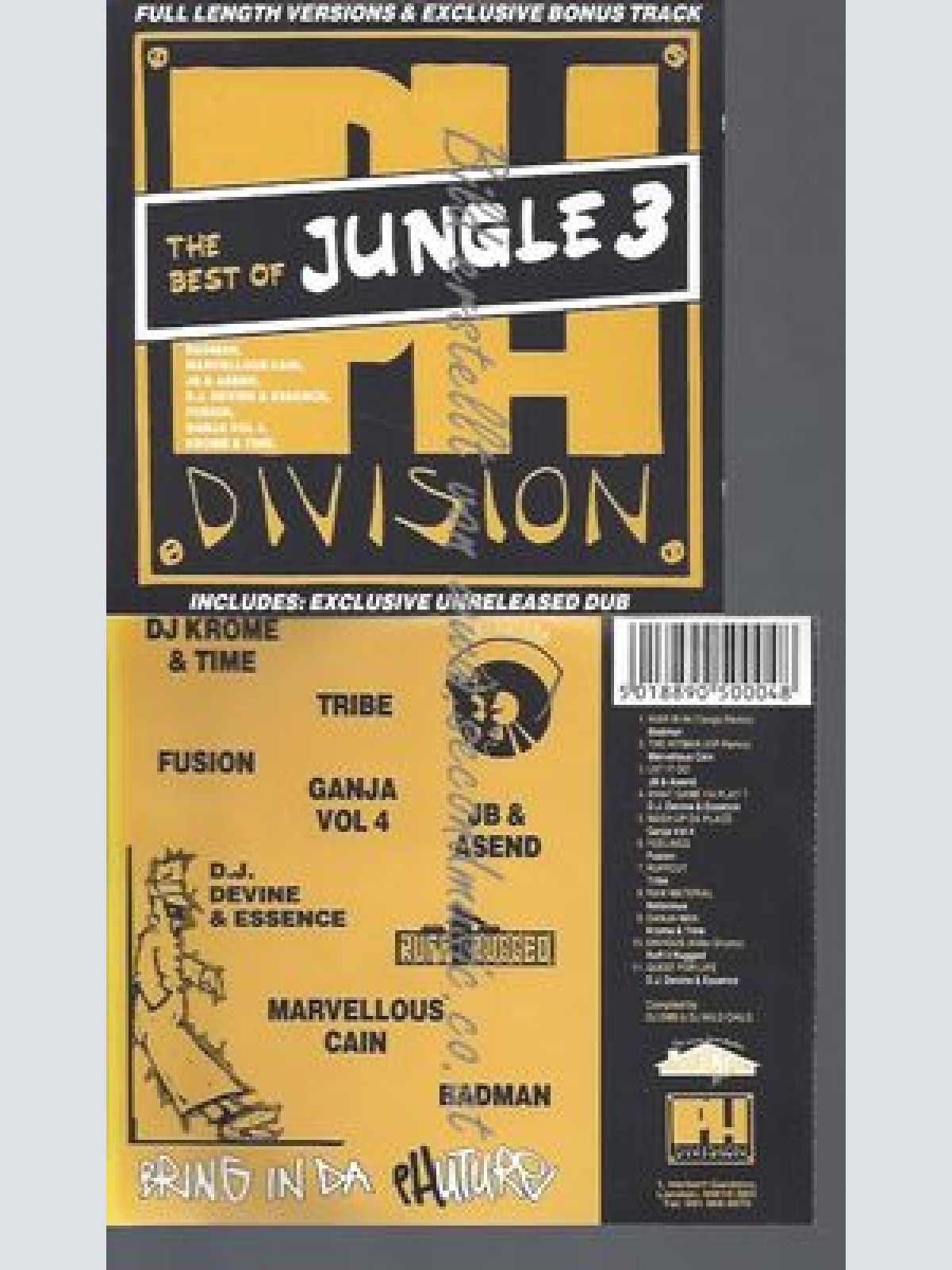 CD--VARIOUS--THE BEST OF JUNGLE 3