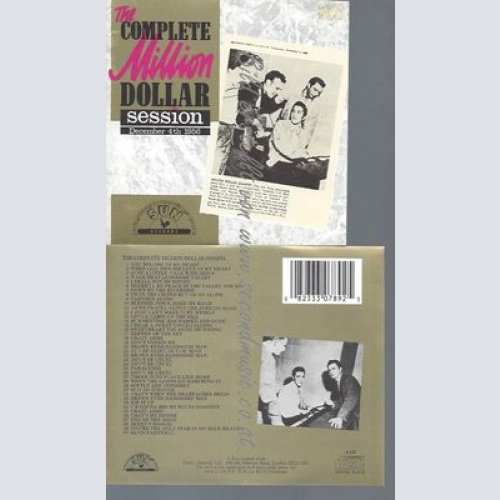 CD--THE COMPLETE MILLION DOLLAR SESSION-DECEMBER 4th 1956