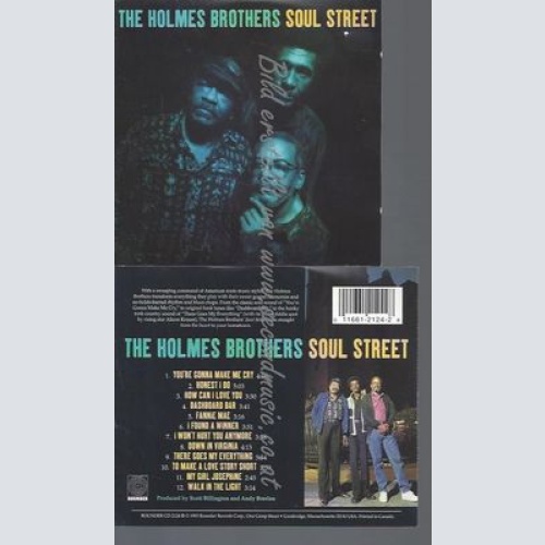 CD--THE HOLMES BROTHERS--SOUL STREET