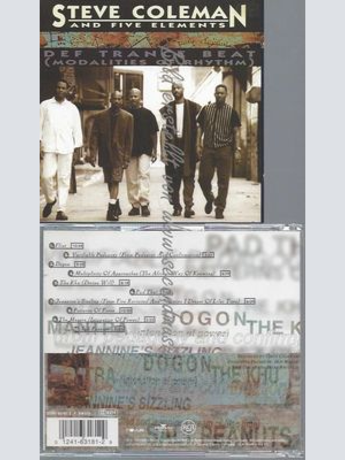 CD--STEVE COLEMAN--DEF TRANCE BEAT -MODALITIES OF
