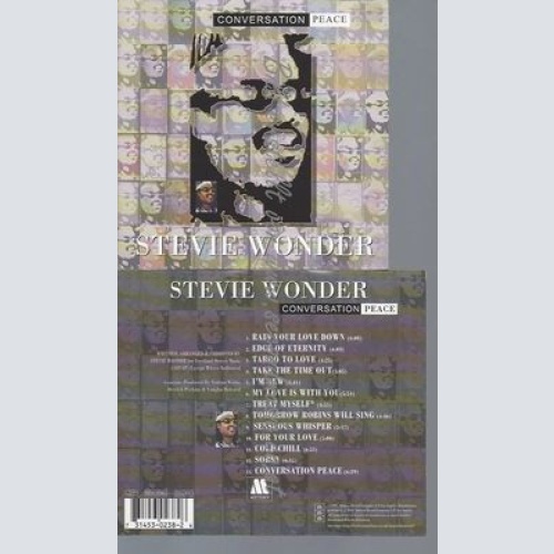 CD--STEVIE WONDER--CONVERSATION PEACE