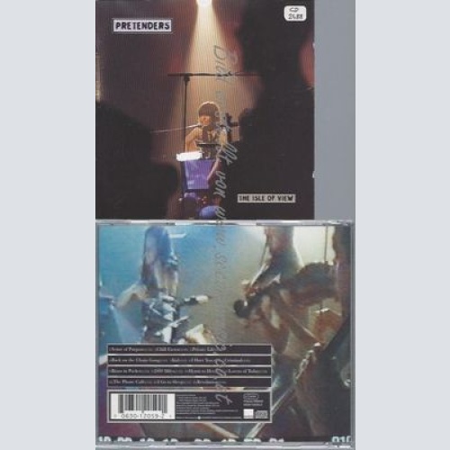 CD--THE PRETENDERS--LIVE FROM THE ISLE OF VIEW