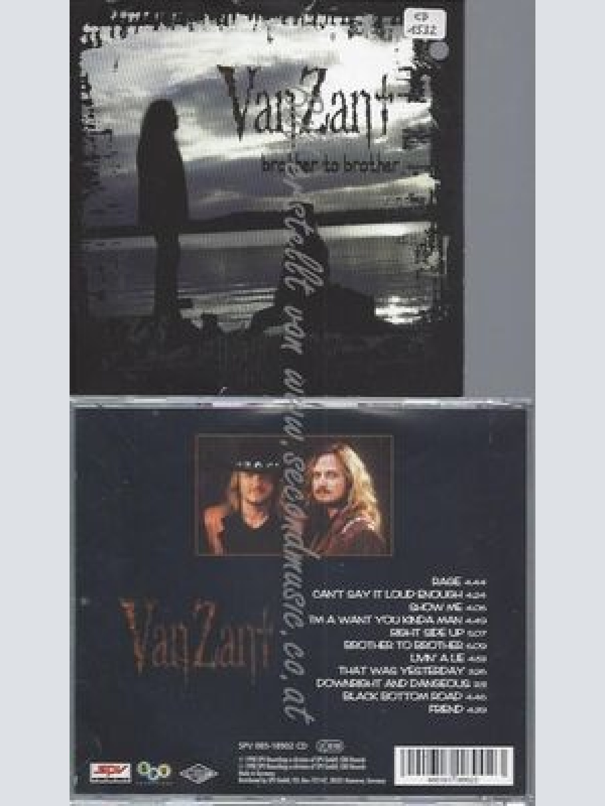 CD--VAN ZANT--BROTHER TO BROTHER